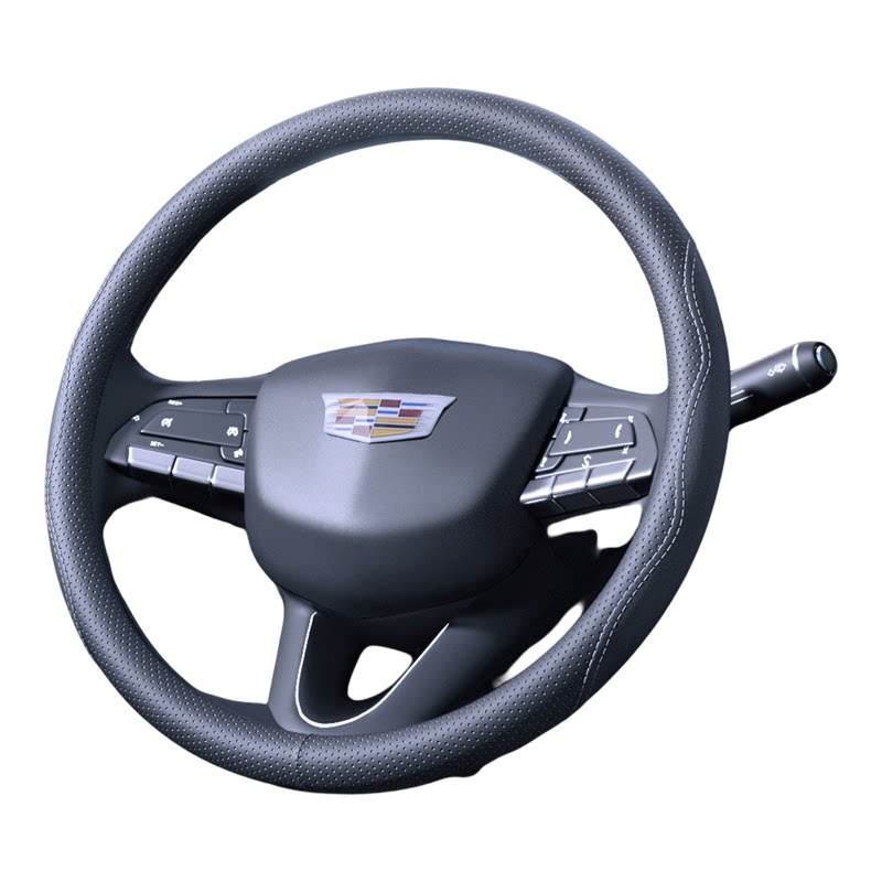 CO适用于凯迪拉克方向盘套XT4XT5XT6 CT4 CT5 XTS ATSL冬真皮把套