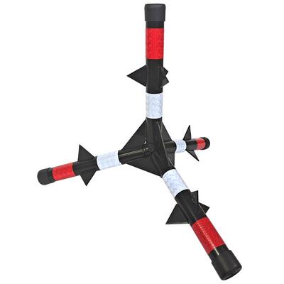 防撞三角锥抛掷不倒路障阻车器