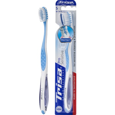 trisa瑞士单支装软毛牙刷