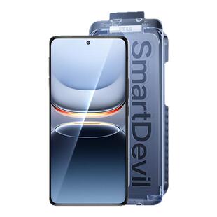 闪魔适用iqoo13钢化膜iqoo12手机膜13无尘仓贴膜专用全包全屏覆盖12屏幕保护膜高清防摔无指纹新款超声波解锁