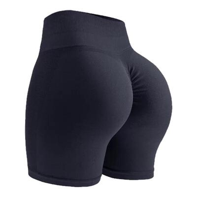 三分蜜桃短裤提臀高腰收腹健身