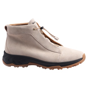 马乐凯MARCHE冰上止滑一脚蹬德国防水晶反绒牛皮秋冬户外雪地靴男