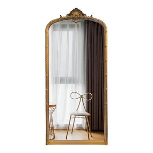 欧式装饰镜壁挂壁饰镜定制全身镜穿衣镜置地靠墙镜玄关挂镜壁炉镜