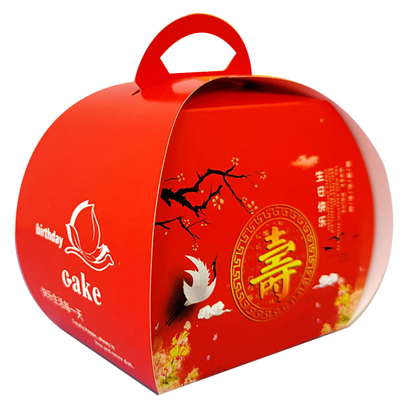 小号手提蛋糕盒西点盒糕点盒蛋糕包装盒烘焙包装盒子小蛋糕盒