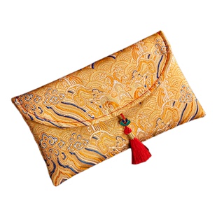 国潮高端乔迁之喜红包新居布艺万元搬家入宅仪式生日通用款利是封