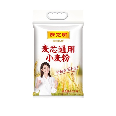 陈克明面粉麦芯小麦粉中筋面粉