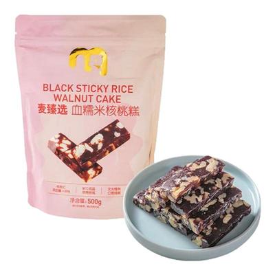 麦德龙代购麦臻选血糯米核桃糕500g口感细腻下午茶休闲零食