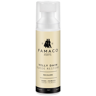 famaco绒面皮褪色棕色雪地靴补色翻毛皮灰色德训运动鞋麂皮补色剂