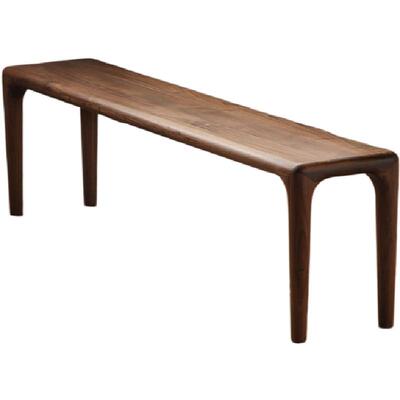 晨物全实木长凳大板直拼无辅材