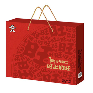旺旺 旺上加旺零食礼盒1288g膨化食品儿童大礼包春节日过年货送礼