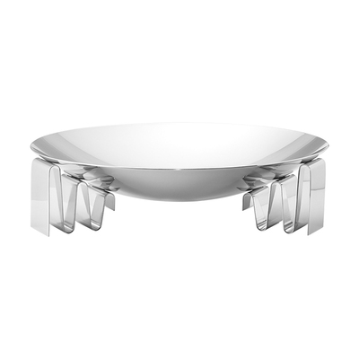 丹麦jensen乔治杰生波浪装饰碗