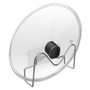 不锈钢锅盖架子厨房墙上免打孔壁挂式置物架挂钩放置神器大粘钩贴