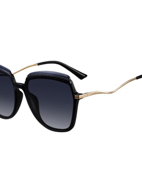 海伦凯勒近视渐变太阳镜偏光nd减光镜墨镜女士大脸高级感防紫外线