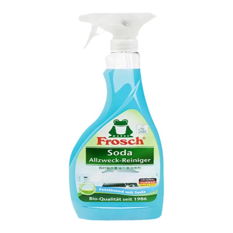 德国进口Frosch浴室玻璃清洁剂 除水渍水垢清洗剂汽车玻璃水500ML