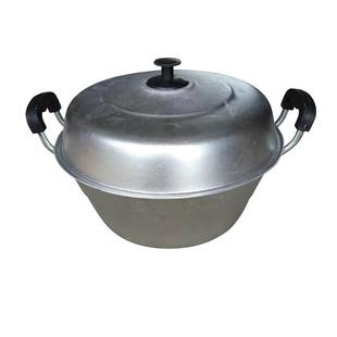 铝锅蒸锅老式家用加厚铸铝生熟铝制小汤锅双耳大号双层煤气灶商用