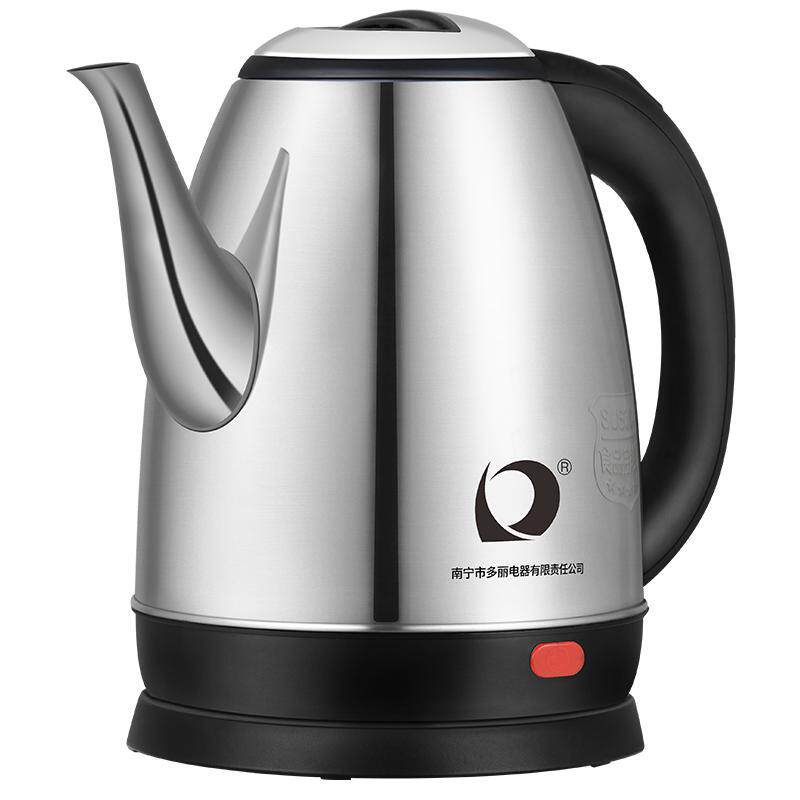 多丽304不锈钢电热水壶1.8L