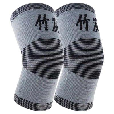 防老寒腿竹炭护膝薄款透气加绒