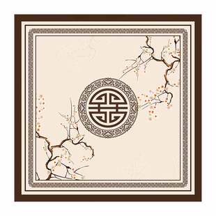 电梯地垫轿厢专用新中式高端防滑垫子楼梯门口进门家用地毯可定制