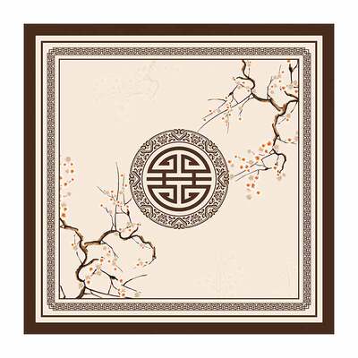 新中式电梯地垫楼梯门口地毯