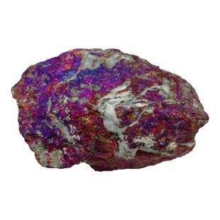 天然斑铜矿原石 蓝紫斑矿石 孔雀矿 蓝铜矿矿标 星宿