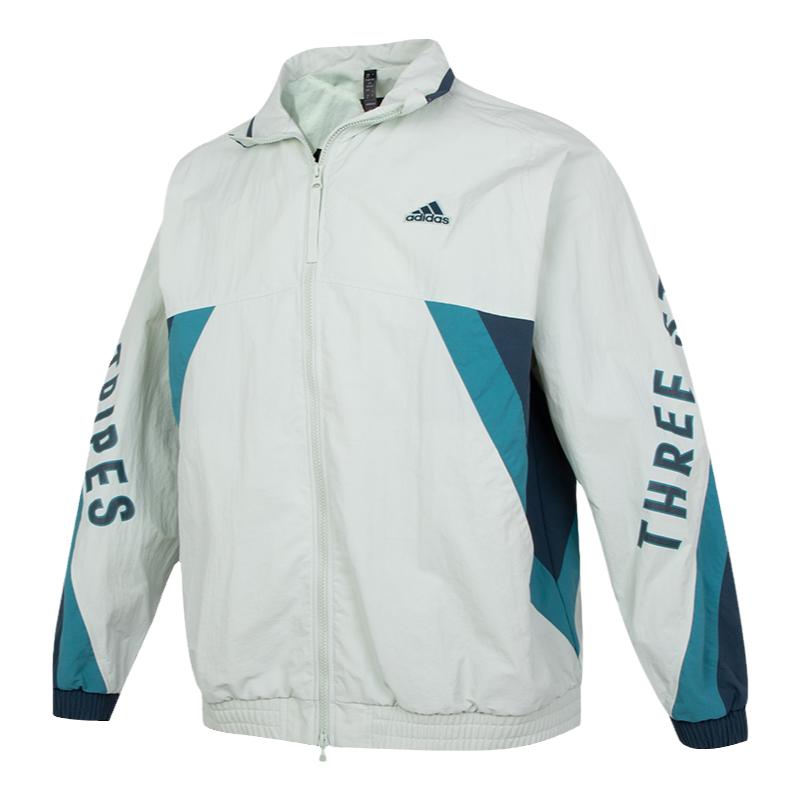 ADIDAS阿迪达斯男女装2024春新款梭织宽松休闲运动夹克外套IS5148