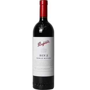 奔富BIN2设拉子马塔罗干红葡萄酒澳洲原瓶进口红酒木塞正品礼盒装