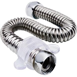 潜水艇304不锈钢波纹管软管四分热水器进出口接水配件厨宝进水管