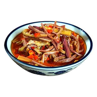 湘土味道香辣蕨菜湖南特产即食下饭菜腌制剁辣椒农家拌饭咸榨小菜