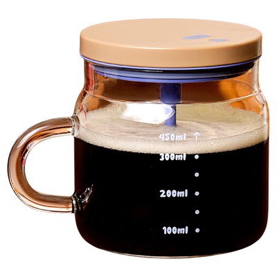 自动搅拌杯带刻度充电便携玻璃杯