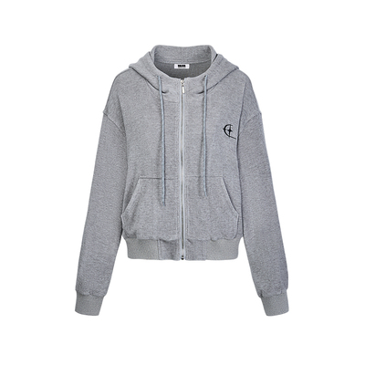 QUARTERINNIGHT开衫短款卫衣