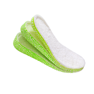 适配达芙妮保暖内增高鞋垫羊毛女款加绒加厚男士防寒厚底不塌陷