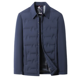 罗蒙轻薄款男短款羽绒服加厚保暖商务休闲夹克秋冬季男士修身外套