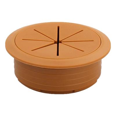 桌子孔洞盖装饰盖开孔洞口孔盖电线打孔穿线盒圆形电脑桌穿线孔盖