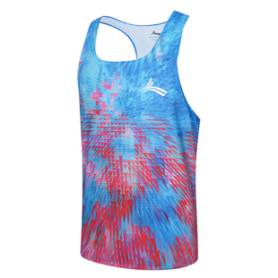 沃兰迪运动背心田径马拉松跑步运动训练体考比赛服速干排汗