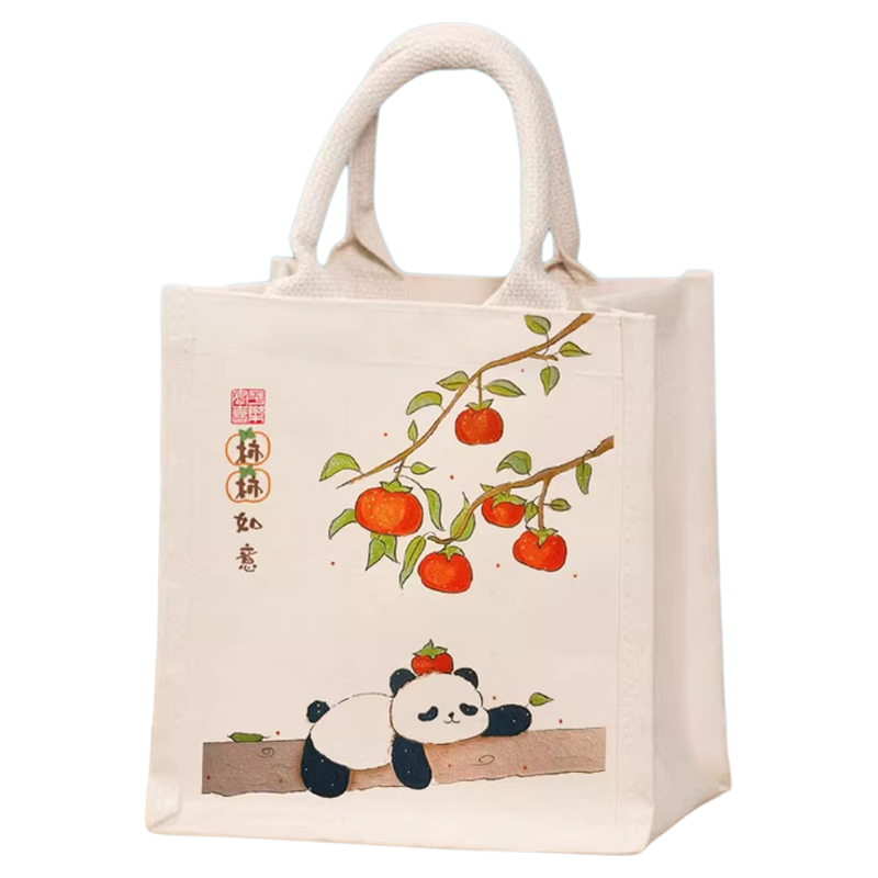 DIY手工包包涂鸦帆布包手绘