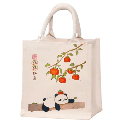 DIY帆布袋手绘包包伴手礼diy袋子