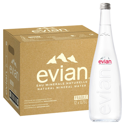 evian依云天然矿泉水330ml*20*2