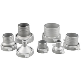 汽油机水泵配件自吸泵螺母扳手直管铝管接头2/3/4寸动力水泵接头