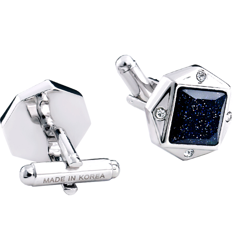 THANKS进口星空袖扣男士简约时尚法式衬衫袖口扣轻奢高级生日礼物