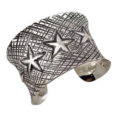 铁头的店925银潮流朋克手镯