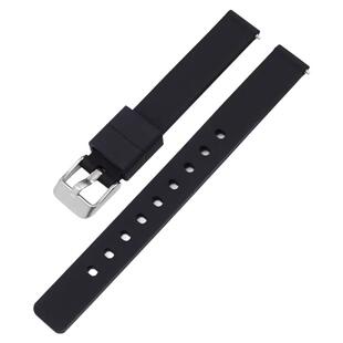 沐时代用卡西欧LQ-139小黑表硅胶表带女款12mm超薄LQ-130|140表带