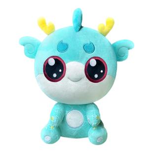 【热卖】大中华寻宝记周边顶呱呱毛绒公仔神兽生日礼物24cm玩偶