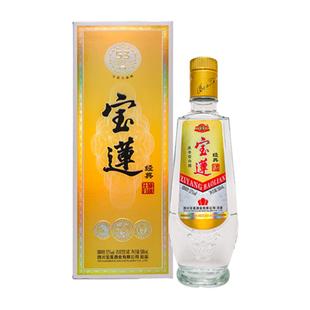 资阳特产 宝莲大曲53优经典纯粮食浓香型白酒52度500ml礼盒送礼