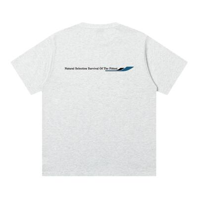 丛林老虎美式潮牌字母短袖t恤男