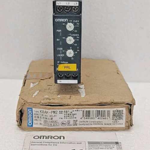 Omron K8AK-PM2 3-Phase Voltage Monitoring Relay 380-480VAC 5