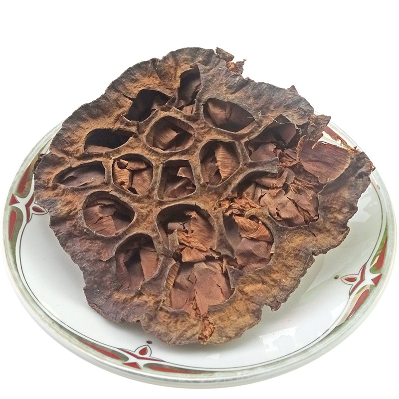 天然纯新货 莲房 干莲房 中药材 莲蓬壳 莲子壳 连房 莲蓬 500克