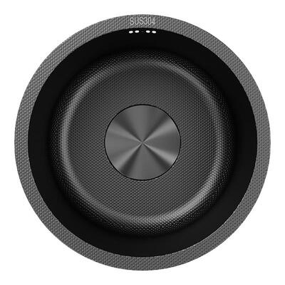 意狄讴不锈钢圆槽米粒纹