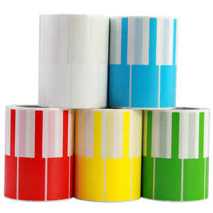 PP合成线缆标签纸84*26 70x24移动通信机房P型网线贴纸彩色打印纸