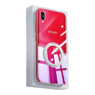 【透明支点壳】适用vivoy93手机壳y93s/y97/y91/y85/y83/y81s新款透明vivo硅胶套带支架全包y79男女y73防摔后