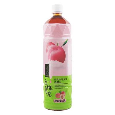 益冲白桃乌龙鲜萃液深宝华城1L